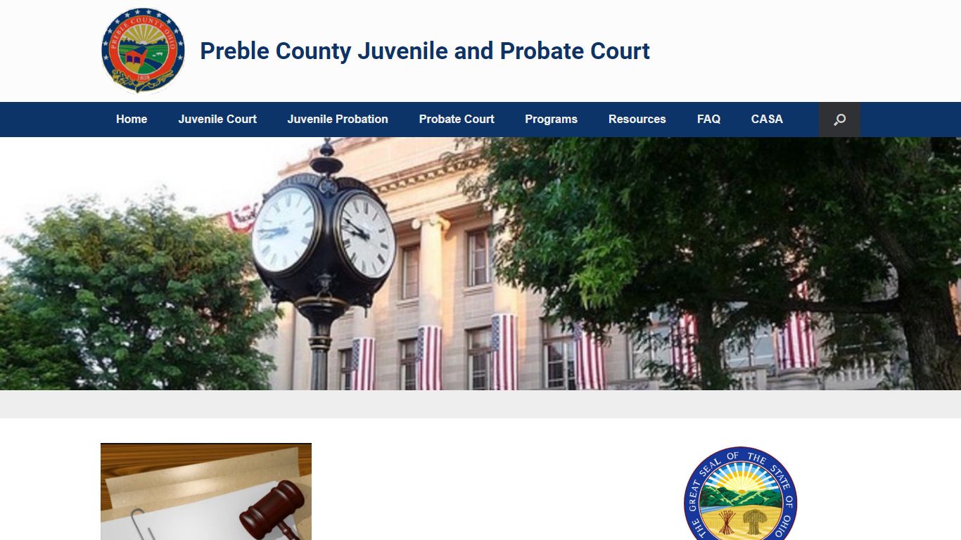 Preble County Juvenile and Probate Court